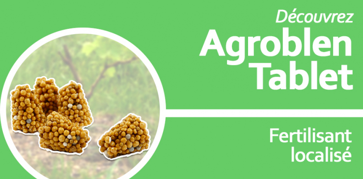 Agroblen Tablet : les fertilisants localisés