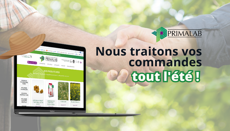 Primalab reste ouvert tout l'été !